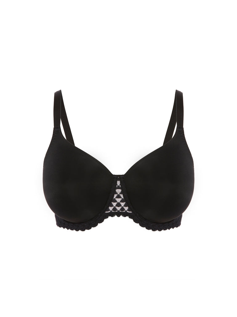 Soutien-gorge avec armature moulé rigide - Noir