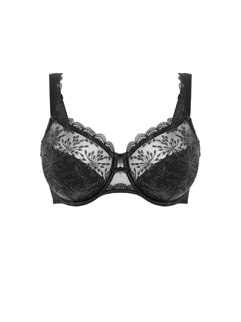 Soutien-gorge armature emboitant - Noir
