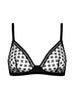 Soutien-gorge triangle sans-armatures - Noir