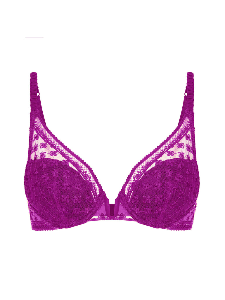 Soutien-gorge push-up triangle - Bougainvillier