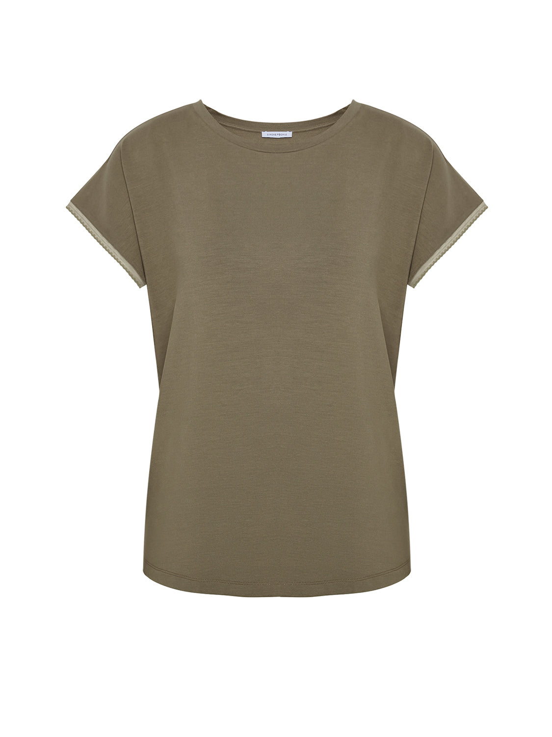 Top manches courtes - Vert Argile