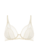 Soutien-gorge avec armatures décolleté - Naturel