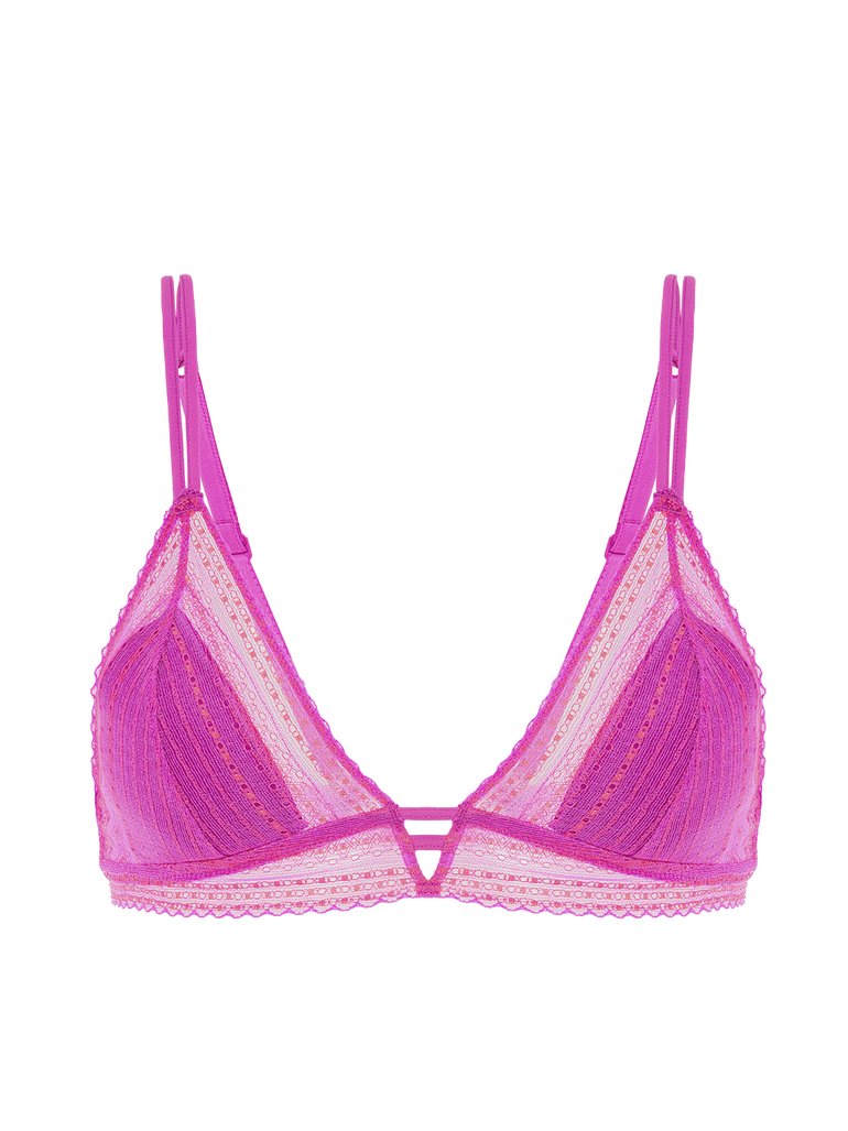 Soutien-gorge triangle sans-armatures - Energy Pink