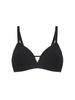 Haut de maillot de bain triangle avec armatures cachées - Noir