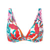 Haut de maillot de bain triangle avec armatures - Blanc summer