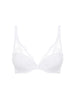 Soutien-gorge push-up décolleté plongeant - Blanc