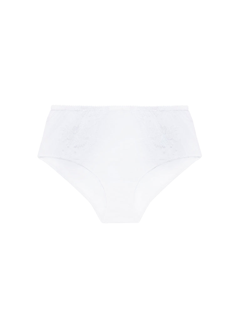 Culotte taille haute - Blanc