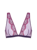 Soutien-gorge triangle sans-armatures - Violet Euphoria