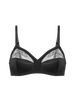 Soutien-gorge triangle sans-armatures - Noir