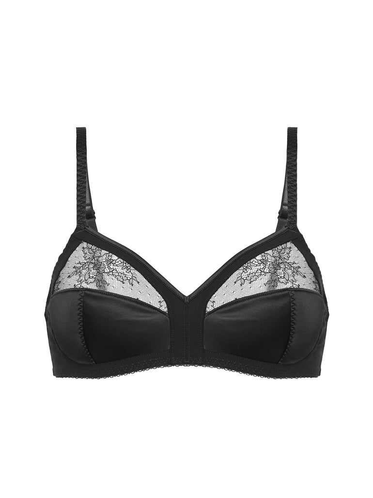 Soutien-gorge triangle sans-armatures - Noir