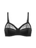 Soutien-gorge triangle sans-armatures - Noir