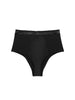 Culotte taille haute - Noir