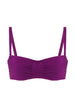 Haut de maillot de bain bandeau mousse avec armatures - Mûre
