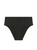 Culotte de bain taille haute - Noir
