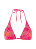 Haut de maillot de bain triangle sans armature - Imprimé Jungle Dawn