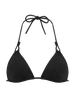 Haut de maillot de bain triangle sans armature - Noir