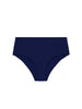 Culotte de bain taille haute - Marine