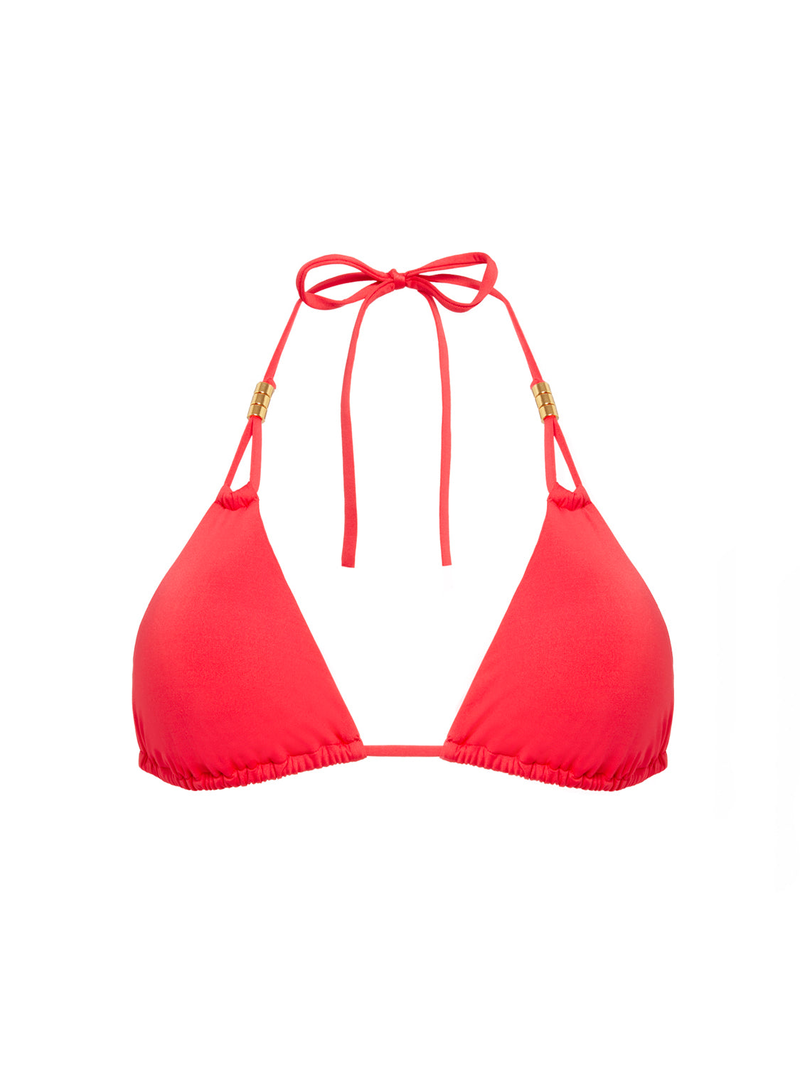 Haut de maillot de bain triangle sans armature - Flamingo