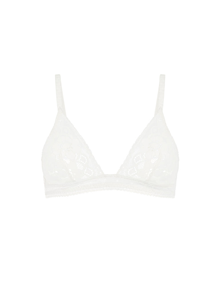 Soutien-gorge triangle sans-armatures - Naturel