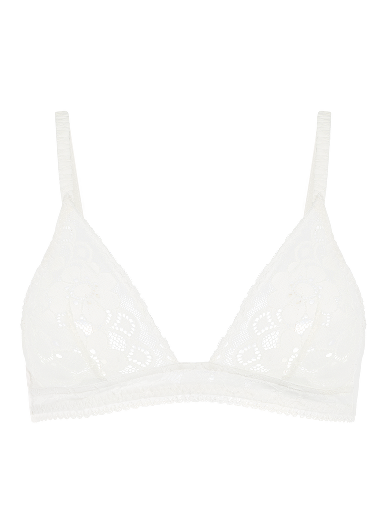 Soutien-gorge triangle sans-armatures - Naturel