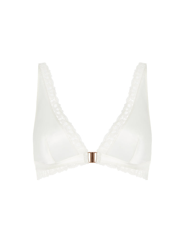 Soutien-gorge triangle sans-armatures - Naturel