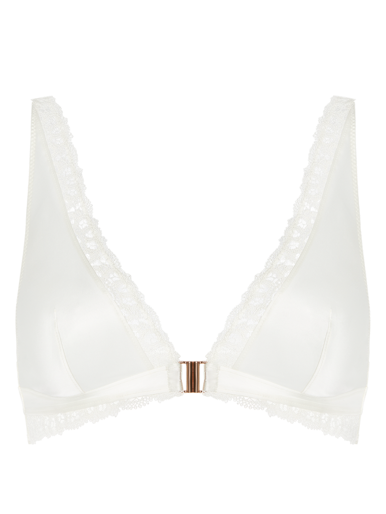 Soutien-gorge triangle sans-armatures - Naturel