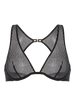 Soutien-gorge triangle avec armatures - Noir