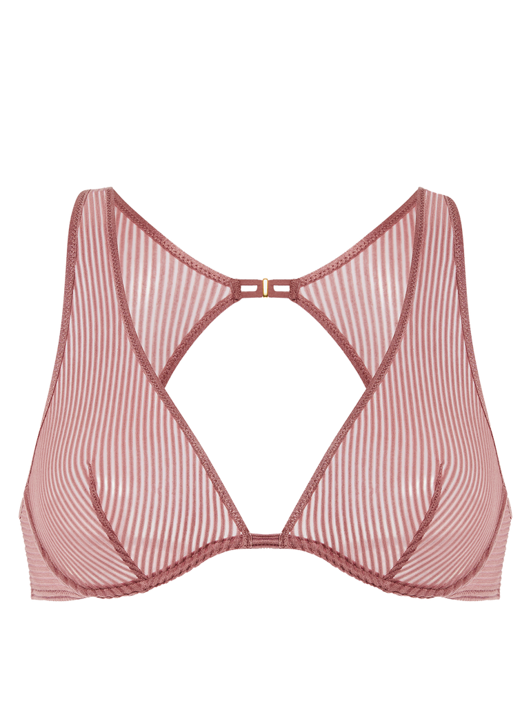 Soutien-gorge triangle avec armatures - Mulberry