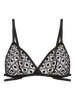 Soutien-gorge triangle sans-armatures - Noir