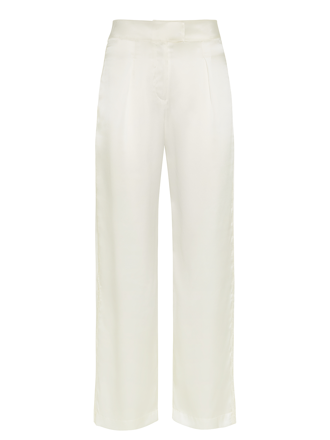 Pantalon broderie - Naturel