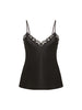 Top broderie - Noir