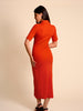 Robe longue - Orange Grenadier