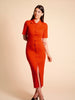 Robe longue - Orange Grenadier