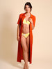 Robe longue - Orange Grenadier