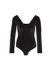 Body décolleté carré - Noir