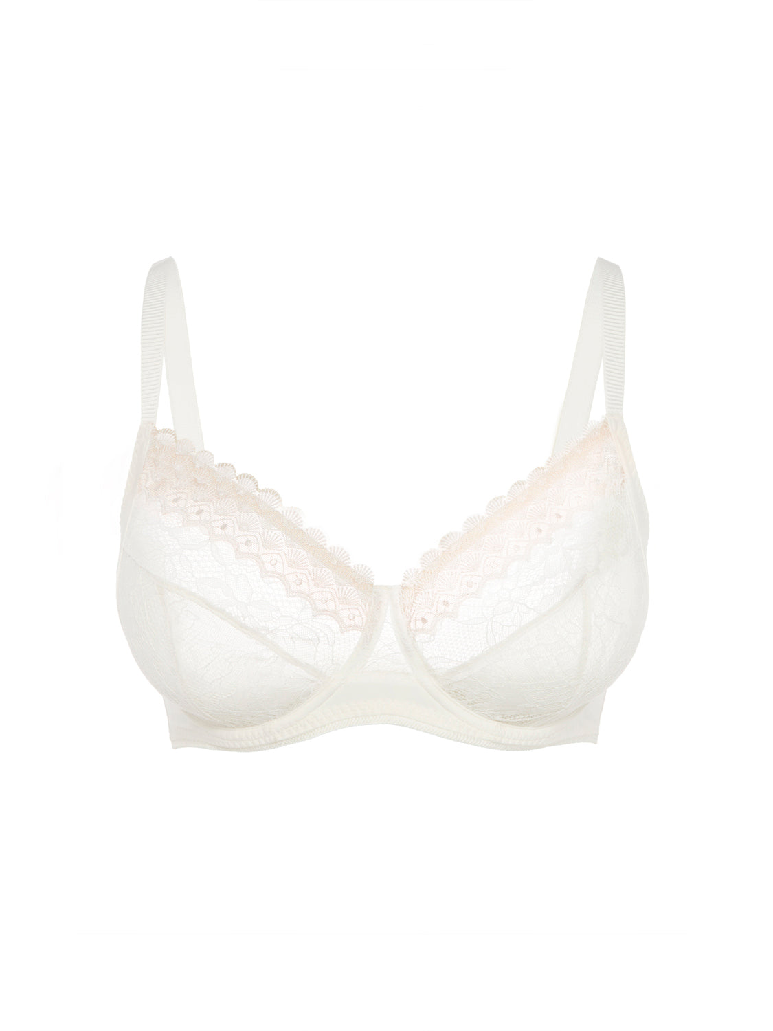 Soutien-gorge avec armature emboitant - Naturel