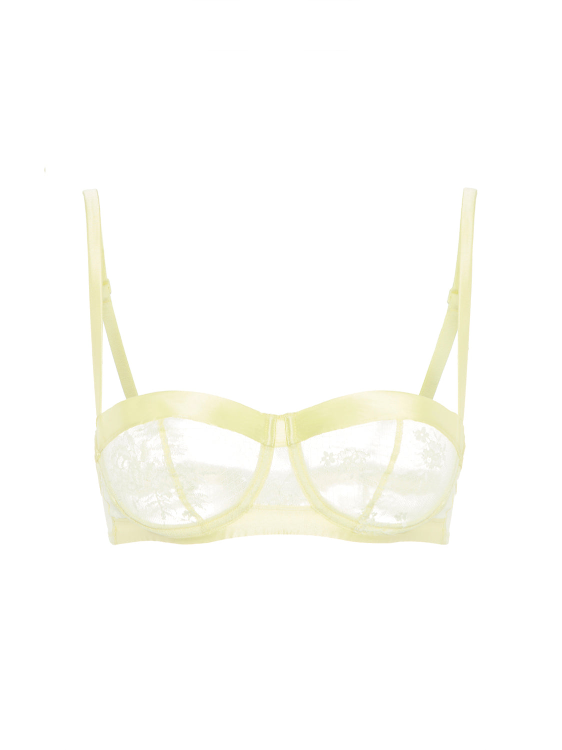 Soutien-gorge corbeille - Jaune Limonade