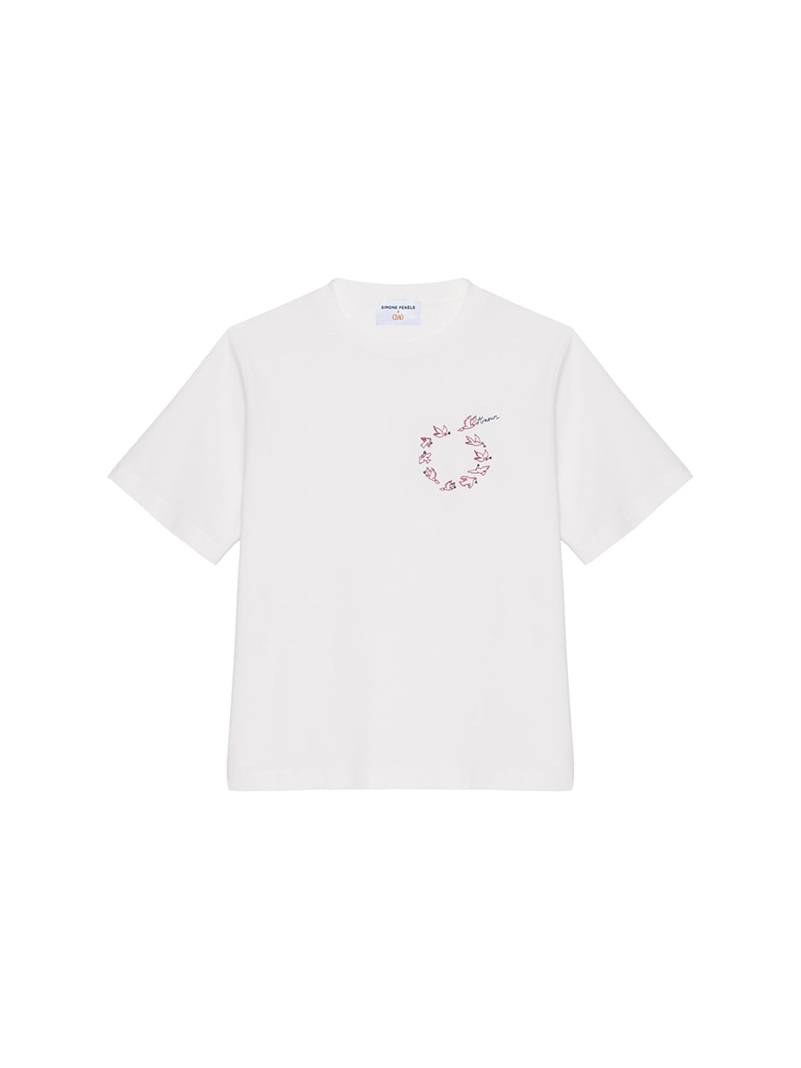 Tshirt brodée manches courtes CSAO x Simone Pérèle