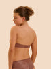 Soutien-gorge sans bretelles en Spacer 3D - Brun coco