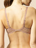 Soutien-gorge spacer décolleté plongeant - Brun coco
