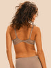 Soutien-gorge spacer décolleté plongeant - Grège