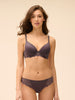 Soutien-gorge spacer décolleté plongeant - Gris Graphite