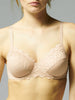 Soutien-gorge avec armatures emboîtant - Peau Rosée