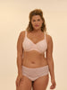 Soutien-gorge avec armature moulé rigide - Poudre