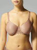 Soutien-gorge avec armatures moulé rigide - Brun coco