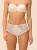 Culotte taille haute - Naturel