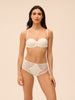Culotte taille haute - Naturel