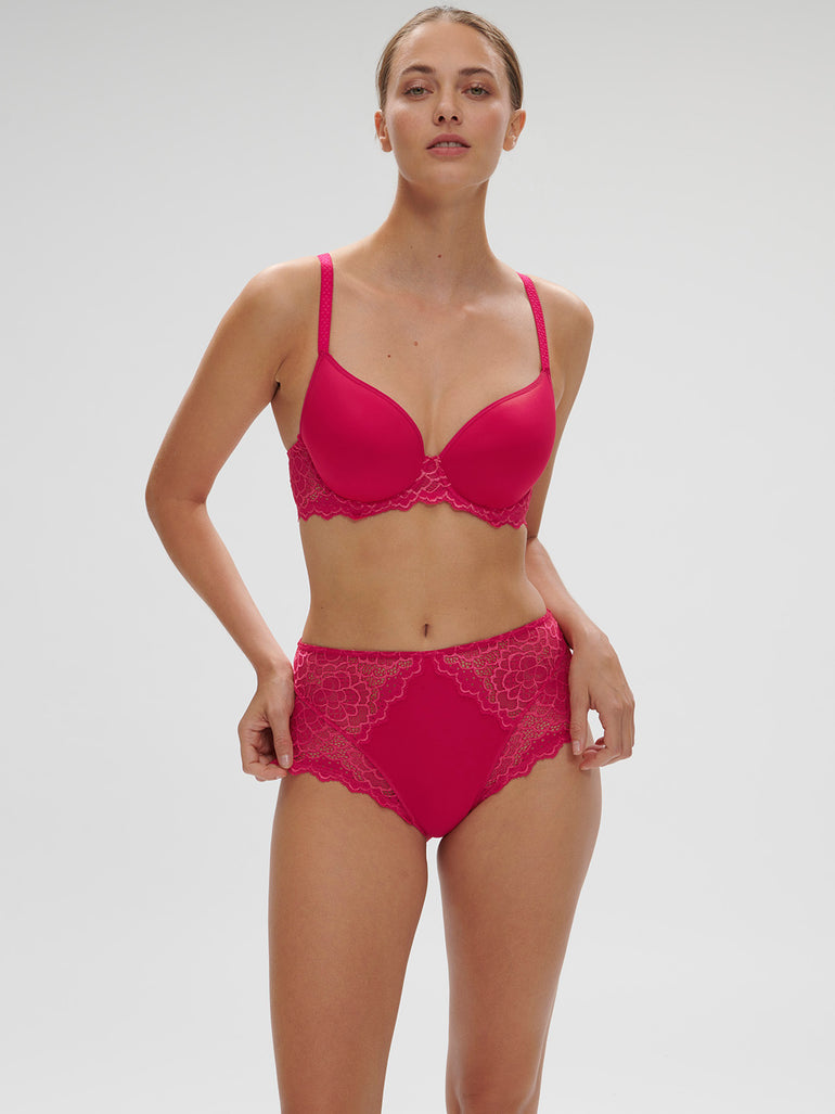 Culotte taille haute - Rose Teaberry