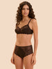 Culotte taille haute - Cacao