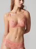 Soutien-gorge avec armatures décolleté plongeant - Rose Ginger